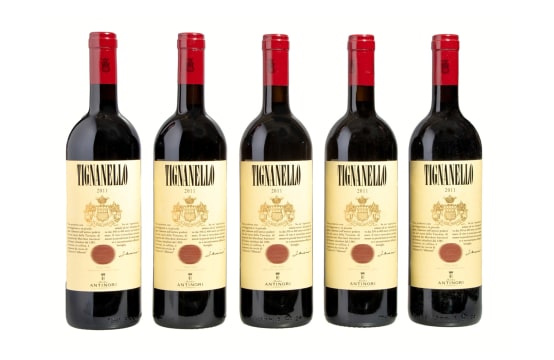 Antinori; Tignanello; 2011; 5 (1 x 5); 750ml