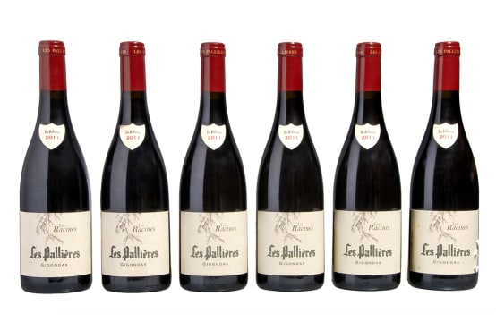 Les Pallières; Gigondas Les Racines; 2011; 6 (1 x 6); 750ml