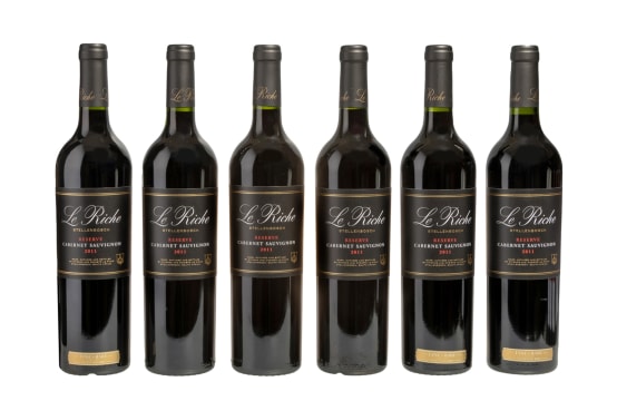 Le Riche; Cabernet Sauvignon Reserve; 2011; 6 (1 x 6); 750ml