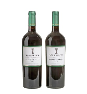 Warwick; Cabernet Franc; 2011; 2 (1 x 2); 750ml