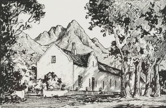 Walter Battiss; Jonkershoek, Cape