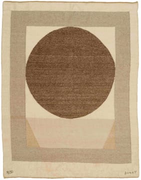 Royal Lesotho Tapestry Weavers; After Kumi Sugaï, Abstract Composition