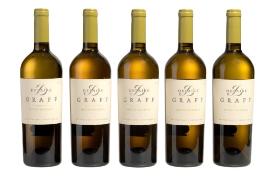 Delaire Graff Estate; White Reserve; 2011; 5 (1 x 5); 750ml
