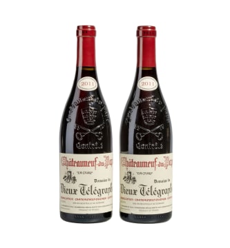 Vieux Télégraphe; Châteauneuf-du-Pape; 2011; 2 (1 x 2); 750ml