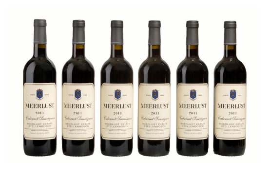 Meerlust; Cabernet Sauvignon; 2011; 6 (1 x 6); 750ml