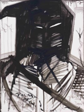 Jonathan Meese; Der Sensenmann (Ich bezeuge Deine Volksseele)