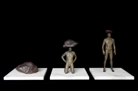 Angus Taylor; Grounded Relativity, triptych