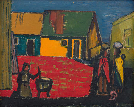 Pranas Domsaitis; Mamre Scene