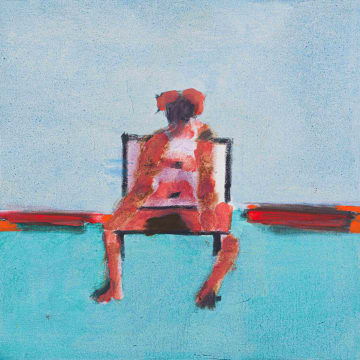 Robert Hodgins; Woman in a Landscape