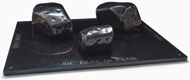 Willem Boshoff; Prehistoric Dice II