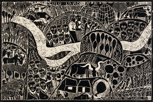 John Muafangejo; Zulu Land