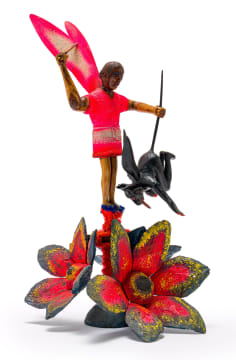 Mashego Johannes Segogela; St George with Satan