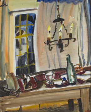 Gerhard Batha; Table setting in an Interior