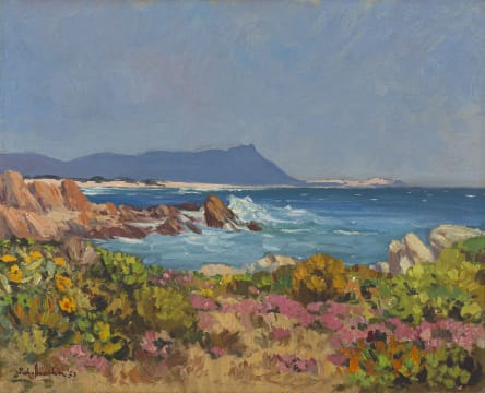 Piet van Heerden; Coastal Landscape, Hermanus