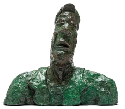 Velaphi (George) Mzimba; Head of a Man
