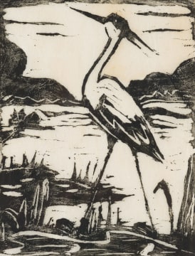 Maggie Laubser; Heron