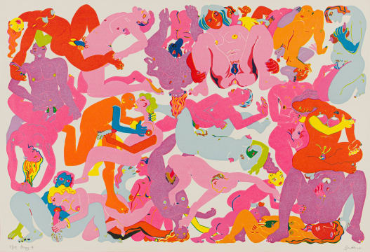 Walter Battiss; Orgy 4