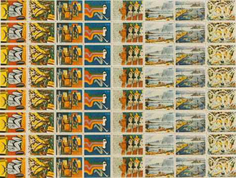 Walter Battiss; Fook Island Postage Stamps