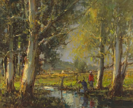Christiaan Nice; Fetching Water