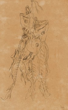 Gregoire Boonzaier; Three Dried Fish