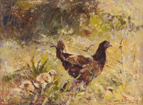 Errol Boyley; Hen and Chicks