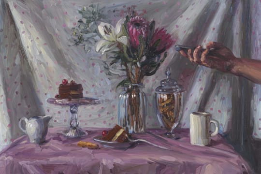 Alice Toich; Eating Cake Alone