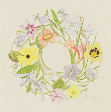 Thalia Lincoln; Wreath of Indigenous Flora