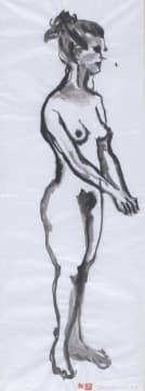 Beezy Bailey; Standing Nude
