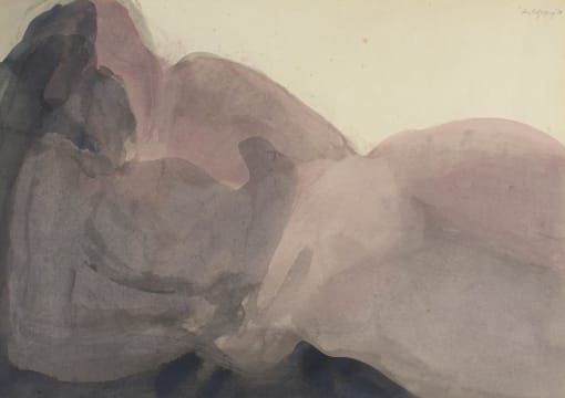 Leon de Bliquy; Reclining Nude