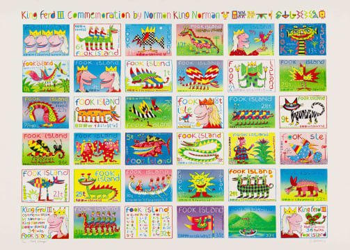 Norman Catherine; Fook Stamps, poster