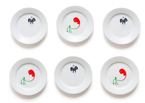 Norman Catherine; Side Plates, six