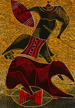 Lucky Sibiya; Zulu Warrior