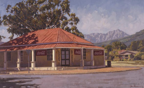 John Kramer; Corner Cafe, Idas Valley, Franschoek