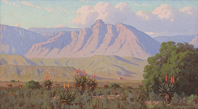 Jan Ernst Abraham Volschenk; Mozambiquers Kop and Riversdale Veld