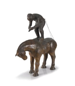 Wilma Cruise; Man on Horseback