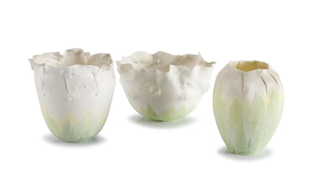 Katherine Glenday; Three Porcelain Bowls