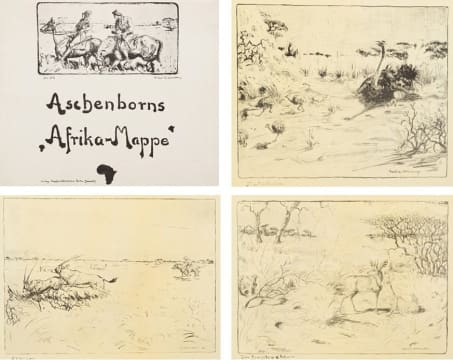 Hans Anton Heinrich Aschenborn; Aschenborns Afrika-Mappe