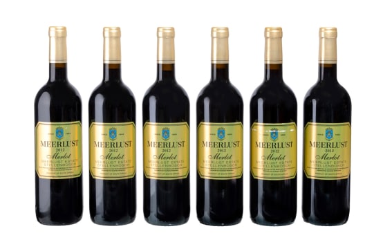 Meerlust; Merlot; 2012; 6 (1 x 6); 750ml