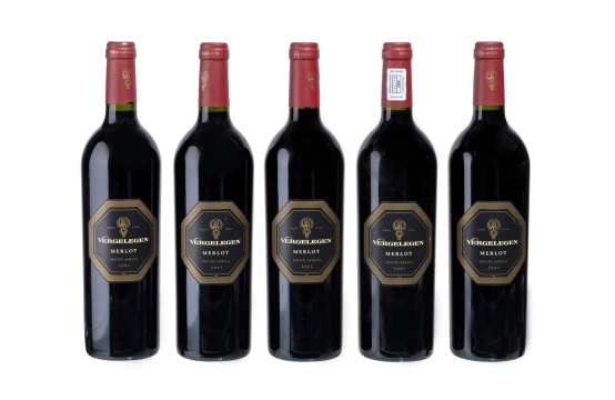 Vergelegen; Merlot; 2001; 5 (1 x 5); 750ml