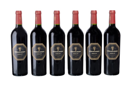 Vergelegen; Merlot; 2004; 6 (1 x 6); 750ml