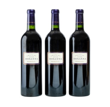 Hosanna; Pomerol; 2004; 3 (1 x 3); 750ml