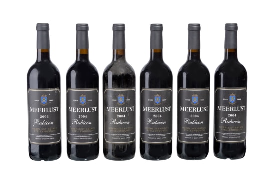 Meerlust; Rubicon; 2004; 6 (1 x 6); 750ml