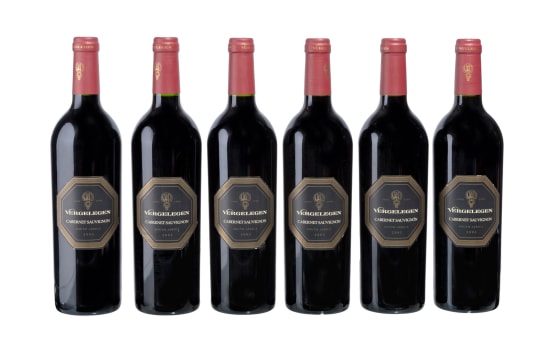 Vergelegen; Cabernet Sauvignon; 2003; 1 (1 x 6); 750ml