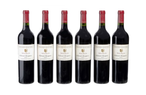 Neil Ellis Wines; Vineyard Selection Jonkershoek Valley Cabernet Sauvignon; 2004; 6 (1 x 6); 750ml