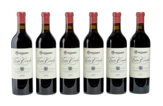 Overgaauw; Tria Corda; 2015; 6 (1 x 6); 750ml