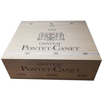 Pontet-Canet; Pauillac; 2008; 3 (1 x 3); 750ml