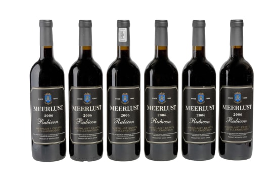 Meerlust; Rubicon; 2006; 6 (1 x 6); 750ml