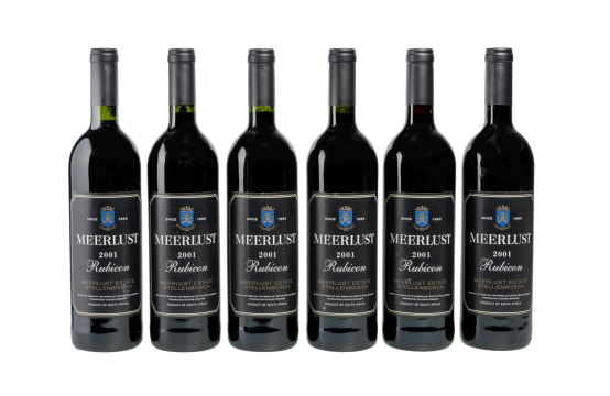Meerlust; Rubicon; 2001; 6 (1 x 6); 750ml