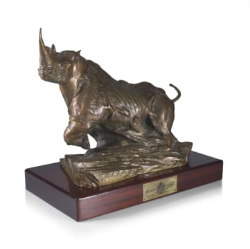 Dylan Lewis; Centennial Black Rhinoceros Maquette (S039)