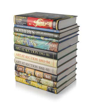 Various Authors; Sotheby's Art at Auction 1975- 1988, and others, eleven